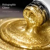 image:imageJODSONE Gold Glassy Cat Eye Gel Nail Polish 165mlHolographic Magnetic Cat Eye Gel Polish with MagnetReflective Translucent Need U V Curing Salon Gift for Girl amp WomenCAT05165MLCAT12