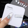 image:imageJODSONE Gold Glassy Cat Eye Gel Nail Polish 165mlHolographic Magnetic Cat Eye Gel Polish with MagnetReflective Translucent Need U V Curing Salon Gift for Girl amp WomenCAT05165MLCAT11