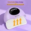 image:imageJODSONE U V LED Nail Lamp Blue Gel Polish Nail Dryer with Smart Auto Sensor 4 Timing Modes Fast Curing Suitable for Home and SalonM5m12