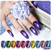image:imageJODSONE Cat Eye Gel Nail Polish 10 Colors Blue Green Red with Base Coat Top Coat Magnet Stick Glazed Amber Cat Eye Gel for Home DIY10ColorCE8