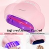 image:imageJODSONE Gel U V LED Nail Lamp 120W U V Light for Gel Nails with 45 PCS LED Beads Nail Light with Automatic Sensor Suitable for Home and SalonA001