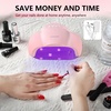 image:imageJODSONE Gel U V LED Nail Lamp 120W U V Light for Gel Nails with 45 PCS LED Beads Nail Light with Automatic Sensor Suitable for Home and SalonA001