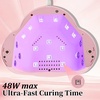 image:imageJODSONE Gel U V LED Nail Lamp 120W U V Light for Gel Nails with 45 PCS LED Beads Nail Light with Automatic Sensor Suitable for Home and SalonA001