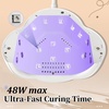 image:imageJODSONE Gel U V LED Nail Lamp 120W U V Light for Gel Nails with 45 PCS LED Beads Nail Light with Automatic Sensor Suitable for Home and SalonA002
