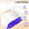image:imageJODSONE Gel U V LED Nail Lamp 120W U V Light for Gel Nails with 45 PCS LED Beads Nail Light with Automatic Sensor Suitable for Home and SalonA002