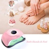 image:imageJODSONE Gel U V LED Nail Lamp 120W U V Light for Gel Nails with 45 PCS LED Beads Nail Light with Automatic Sensor Suitable for Home and SalonA003