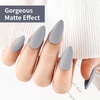 image:imageJODSONE 165ml Gray Gel Nail Polish Silver Gel Polish High Gloss Soak Off U V Nail Manicure Salon DIY at HomeB27