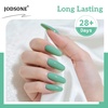 image:imageJODSONE 165ml Light Green Gel Nail Polish Nature Light Green Gel Polish Color Manicure Salon DIY at Home High Gloss Soak Off U V