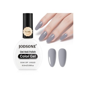 image:imageJODSONE 165ml Gray Gel Nail Polish Silver Gel Polish High Gloss Soak Off U V Nail Manicure Salon DIY at HomeB27