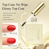 image:imageJODSONE No Wipe Base and Top Coat Gel Set 2Pcs 18ML Soak Off UV LED Clear Gel Long Lasting Gloss Finish for DIY amp Salon Manicure