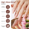 image:imageJODSONE 10ML Gel Nail Polish Nude Pink Manicure Light Nude Nail Gel Polish Need U V Lamp Soak Off Curing for Home Salon Nail Art DIY Need U V Lamp