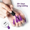 image:imageJODSONE 10ml Gel Nail Polish Dark Purple Gel Polish Soak Off Led Gel Polish Nail Art Manicure Salon Diy at Home Gift for Women