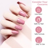 image:imageJODSONE 165ml Gel Polish Dusty Roses Gel Polish Nail Soak Off U V Nail Lamp Art Manicure Salon DIY Home Solid Color Gel