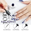 image:imageJODSONE Dark Blue Swirl Nail Art Liner Gel Polish10ml Classic Color 3D Nail Art Pens Effect Nail Print Design with Thin Brush for French Tips Manicure Painting DIY at Home  LB10