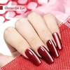 image:imageJODSONE 165ml Cat Eye Gel Nail Polish Pink Purple Glitter Magnetic Reflective Translucent at Home Salon Design Need U V CuringBurgundy Red 165ml 2718F