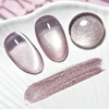 image:imageJODSONE 165ml Cat Eye Gel Nail Polish Pink Purple Glitter Magnetic Reflective Translucent at Home Salon Design Need U V CuringGlitter Pink Purple 165ml 2723F