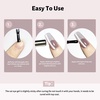 image:imageJODSONE 165ml Cat Eye Gel Nail Polish Pink Purple Glitter Magnetic Reflective Translucent at Home Salon Design Need U V CuringGlitter Pink Purple 165ml 2723F