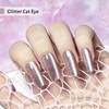 image:imageJODSONE 165ml Cat Eye Gel Nail Polish Pink Purple Glitter Magnetic Reflective Translucent at Home Salon Design Need U V CuringGlitter Pink Purple 165ml 2723F