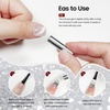 image:imageJODSONE 165ml Cat Eye Gel Nail Polish Pink Purple Glitter Magnetic Reflective Translucent at Home Salon Design Need U V CuringGlitter Silver 10ml CAT01