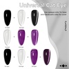 image:imageJODSONE 165ml Cat Eye Gel Nail Polish Pink Purple Glitter Magnetic Reflective Translucent at Home Salon Design Need U V CuringMoonlight Silvery Glassy Holographic 165ml