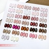 image:imageJODSONE 36Pcs Jelly Gel Nail Polish Kit 32 Colors  Pink White Red with Glossy amp Matte Top Coat and Base Coat at Home Nail Art DIY Gift for Women