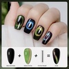 image:imageJODSONE 165 mL 9D Chameleon Cat Eye Gel Polish with Magnet Blue Purple  UVLED Cure Black Gel Polish Recommended for Stronger Contrast Multiple Customizable CatEye Effects SoakOff FormulaCAT07CAT10
