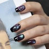image:imageJODSONE 165 mL 9D Chameleon Cat Eye Gel Polish with Magnet Blue Purple  UVLED Cure Black Gel Polish Recommended for Stronger Contrast Multiple Customizable CatEye Effects SoakOff FormulaCAT07