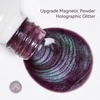 image:imageJODSONE 165 mL 9D Chameleon Cat Eye Gel Polish with Magnet Blue Purple  UVLED Cure Black Gel Polish Recommended for Stronger Contrast Multiple Customizable CatEye Effects SoakOff FormulaCAT07