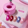 image:imageJODSONE Cat Eye Magnet 8in1 MultiEffect Nail Magnetic Tool for Cat Eye Gel Polish Create French Tip Heart Ribbon amp Glass Bead Designs Nail Art Tool for DIY amp SalonM3