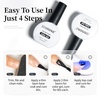 image:imageJODSONE Cat Eye Magnet 8in1 MultiEffect Nail Magnetic Tool for Cat Eye Gel Polish Create French Tip Heart Ribbon amp Glass Bead Designs Nail Art Tool for DIY amp SalonB01B02