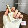 image:imageJODSONE White Nail Art Gel Liner 18ml UV Gel Polish Thin Brush  Classic White Color Nail Art Polish French Tip Tool UVLED Cure Required BuiltIn Thin Brush for DIY Manicure At HomeLMK11