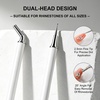 image:imageJODSONE Rhinestone Picker ToolDualEnded Rhinestone Applicator Pen with Clay for Nail Art Diamond Painting Jewelry Making and Other DIY Crafts