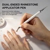 image:imageJODSONE Rhinestone Picker ToolDualEnded Rhinestone Applicator Pen with Clay for Nail Art Diamond Painting Jewelry Making and Other DIY Crafts
