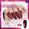 image:imageJODSONE 10ml Gel Nail Polish Set Red Glitter 6Colors Glitter Rose Red Gel Polish Lacquer Glossy Art for Nail and Salon Need U V LampB1015B1020