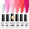 image:imageJODSONE 10ml 6 Colors Red Rose Pink Gel Nail Polish Set All Seasons Soak off U V Lamp Gel Manicure Set for Nail Art Long LastingB002045567568019043