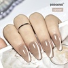 image:imageJODSONE Cat Eye Gel Nail Polish Set Red Brown Collection 6 Colors for Holographic Glitter Cat Eye with Magnet Gift for Girls at Home Salon Design
