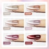 image:imageJODSONE Cat Eye Gel Nail Polish Set Red Brown Collection 6 Colors for Holographic Glitter Cat Eye with Magnet Gift for Girls at Home Salon Design