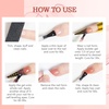 image:imageJODSONE 4Pcs 18ml Nail Dehydrator and Primer Base Coat amp Top Coat SetBGWhite4SETBG01D