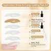 image:imageJODSONE 4Pcs 18ml Nail Dehydrator and Primer Base Coat amp Top Coat SetSET09