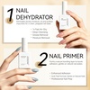 image:imageJODSONE 4Pcs 18ml Nail Dehydrator and Primer Base Coat amp Top Coat SetSET09