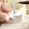 image:imageJODSONE White 3D Gel Nail Art Sculpting Gel NonSticky Molding Gels for Nails Solid U V LED Soak Off Gels Polish for Carving Molding and BuildingPearl White1