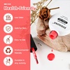 image:imageJODSONE Dark Red Gel Nail Polish 10ml Burgundy Red Gel Polish High Gloss Soak Off U V Nail French Nail Manicure Salon DIY at HomeB19