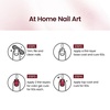 image:imageJODSONE Dark Red Gel Nail Polish 10ml Burgundy Red Gel Polish High Gloss Soak Off U V Nail French Nail Manicure Salon DIY at HomeB22