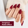 image:imageJODSONE Dark Red Gel Nail Polish 10ml Burgundy Red Gel Polish High Gloss Soak Off U V Nail French Nail Manicure Salon DIY at HomeB23