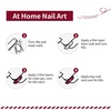 image:imageJODSONE Dark Red Gel Nail Polish 10ml Burgundy Red Gel Polish High Gloss Soak Off U V Nail French Nail Manicure Salon DIY at HomeB23