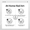 image:imageJODSONE Dark Red Gel Nail Polish 10ml Burgundy Red Gel Polish High Gloss Soak Off U V Nail French Nail Manicure Salon DIY at HomeB51