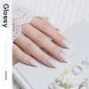 image:imageJODSONE Dark Red Gel Nail Polish 10ml Burgundy Red Gel Polish High Gloss Soak Off U V Nail French Nail Manicure Salon DIY at HomeB52