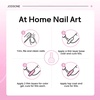 image:imageJODSONE Dark Red Gel Nail Polish 10ml Burgundy Red Gel Polish High Gloss Soak Off U V Nail French Nail Manicure Salon DIY at HomeB54