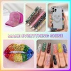 image:imageJODSONE 32000Pcs Resin Jelly Rhinestones for Bedazzling Kit Multicolor 3mm Flatback Gems for Diamond Art Bedazzler Kit with 3Pcs 10ml B7000 Jewelry Glue for Nail Art Diamond Art Phone Case DIY