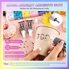 image:imageJODSONE 32000Pcs Resin Jelly Rhinestones for Bedazzling Kit Multicolor 3mm Flatback Gems for Diamond Art Bedazzler Kit with 3Pcs 10ml B7000 Jewelry Glue for Nail Art Diamond Art Phone Case DIY